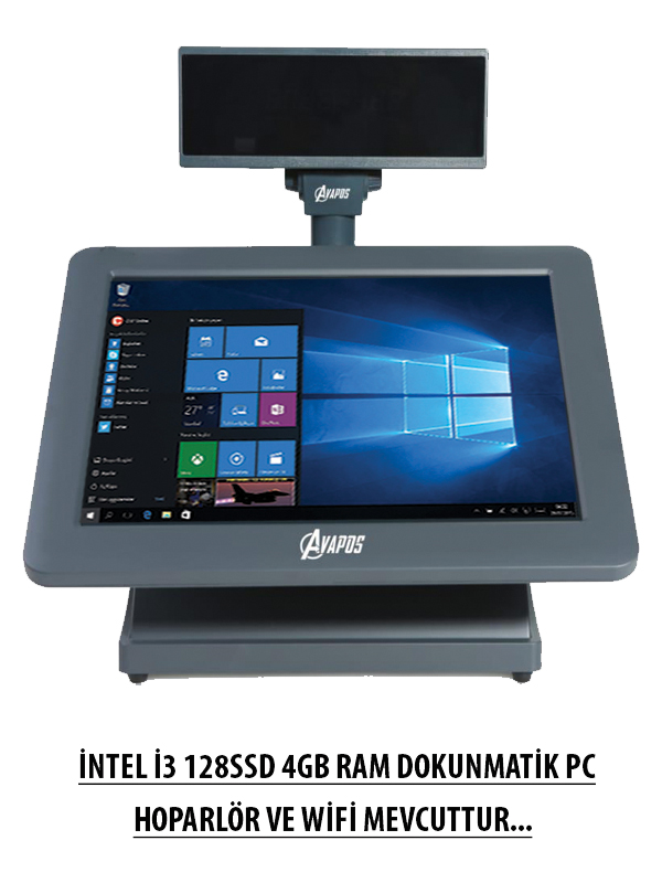 Dokunmatik POS PC MSK1019 İ3 DOKUNMATİK POS PC görsel 4