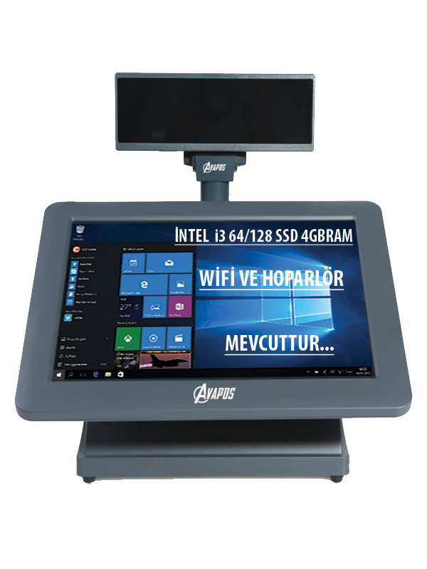 Dokunmatik POS PC MSK1019 İ3 DOKUNMATİK POS PC görsel 2