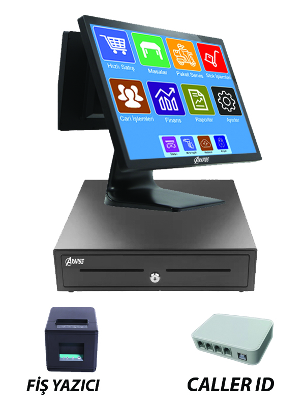 Restaurant Cafe Sistemleri AVA-7009 CAFE RESTAURANT İ7 5.NESİL 18.5 İNC 11.6 8GB RAM 256 SSD görsel 2